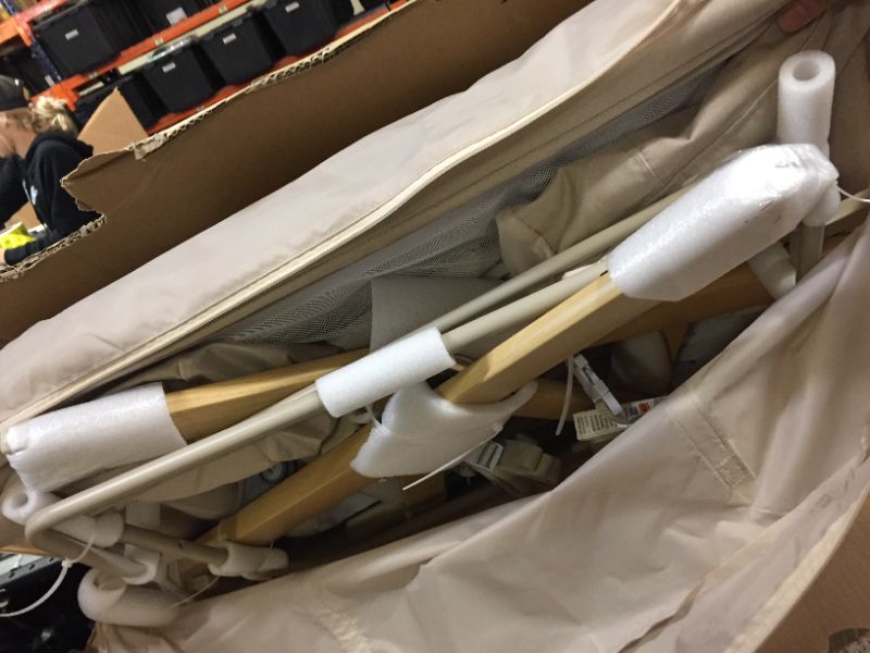 Photo 1 of Evolur Stellar Bassinet & Bedside Sleeper - Beige