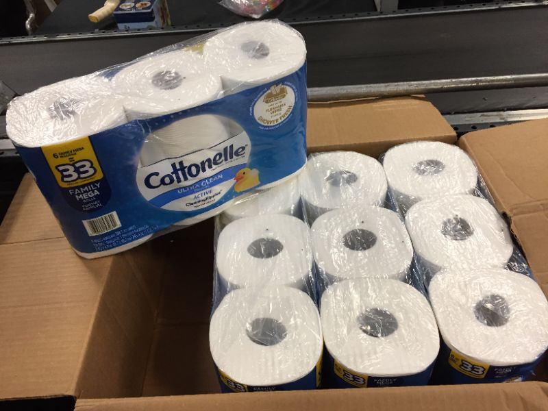 Photo 2 of Cottonelle Ultra CleanCare Soft Toilet Paper with Active Cleaning Ripples, 24 24