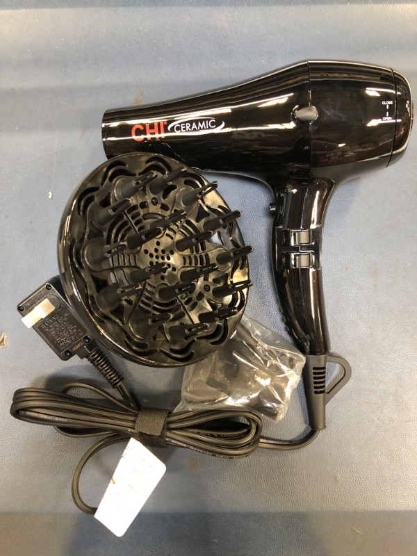 Photo 3 of CHI Ceramic Hair Dryer in Black