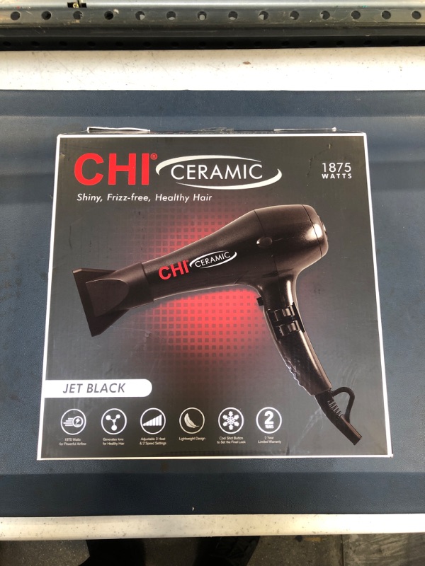 Photo 2 of CHI Ceramic Hair Dryer in Black