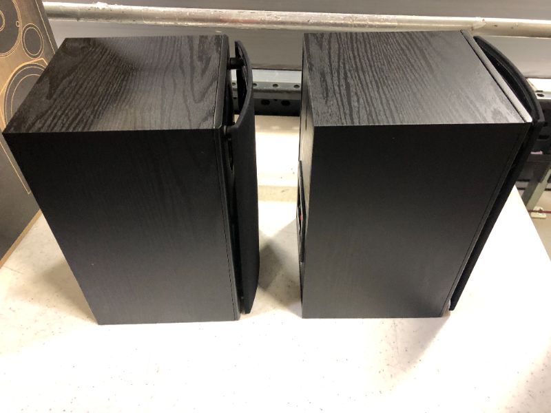 Photo 4 of Polk Audio T15 Bookshelf Speakers Pair Black-----Packaging Damaged--