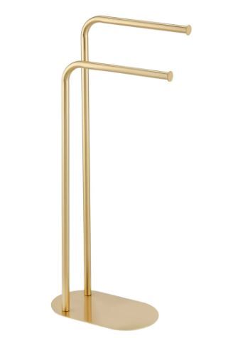 Photo 1 of kd-2 tier freestanding towel stand rose gold