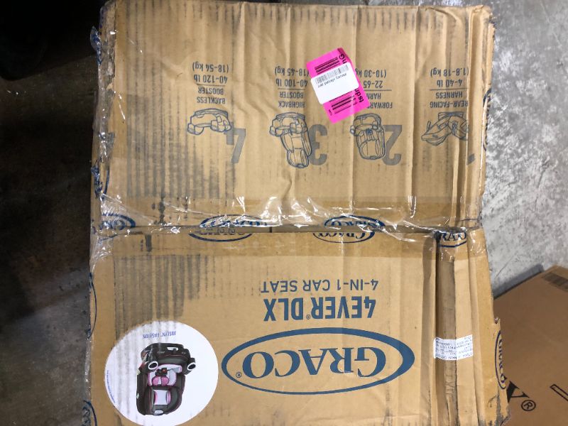 Photo 3 of Graco - 4ever DLX 4-in-1 Car SEAT, Joslyn----Packaging box damaged--