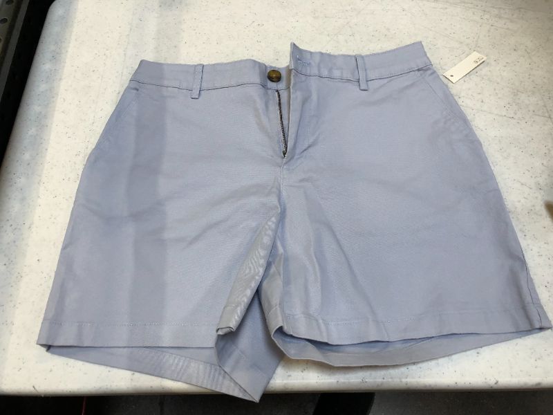 Photo 2 of Amazon Essentials Women's 5 Inch Inseam Chino Short size 12