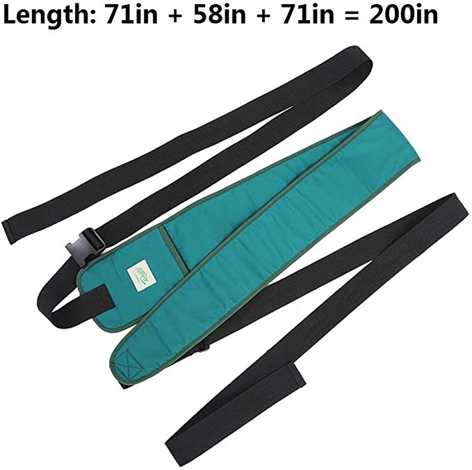 Photo 1 of 200Inch Bed Restraint Strap Anti-Fall Waist Belt for Elderly, Patient Adjustable Hospital Bed Restraint Wheelchair Seat Safety Belt----USED