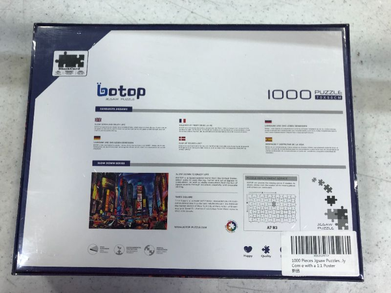 Photo 2 of Botop Jigsaw Puzzle 1000 puzzle piece 70x50cm---factory sealed