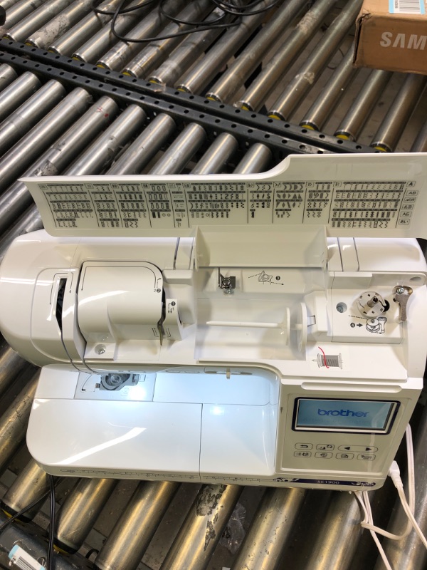 Photo 3 of Brother SE1900 Sewing and Embroidery Machine, 138 Designs, 240 Built-in Stitches, Computerized, 5" x 7" Hoop Area, 3.2" LCD Touchscreen Display, 8 Included Feet
