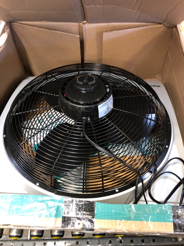 Photo 2 of Air King 9166F 20" Whole House Window Fan