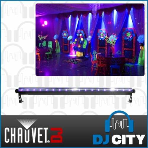 Photo 1 of Chauvet Slimstrip UV-18 DJ Disco Party 18x3W LED UV DMX Ultraviolet Blacklight
