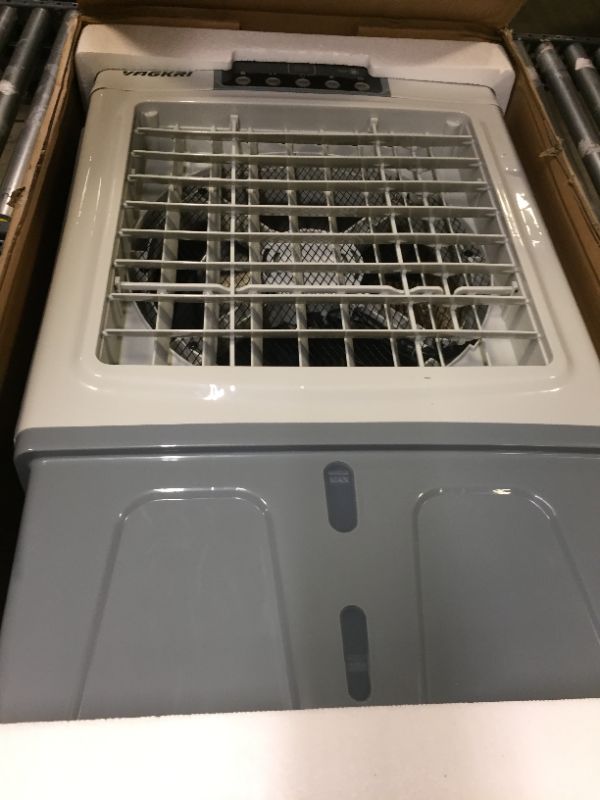 Photo 3 of ******MISSING REMOTE*****Evaporative Cooler, VAGKRI 2100CFM Air Cooler, 120°Oscillation Swamp Cooler with Remote Control, 24H Timer, 3 Wind Speeds for Outdoor Indoor Use,7.9Gallon
