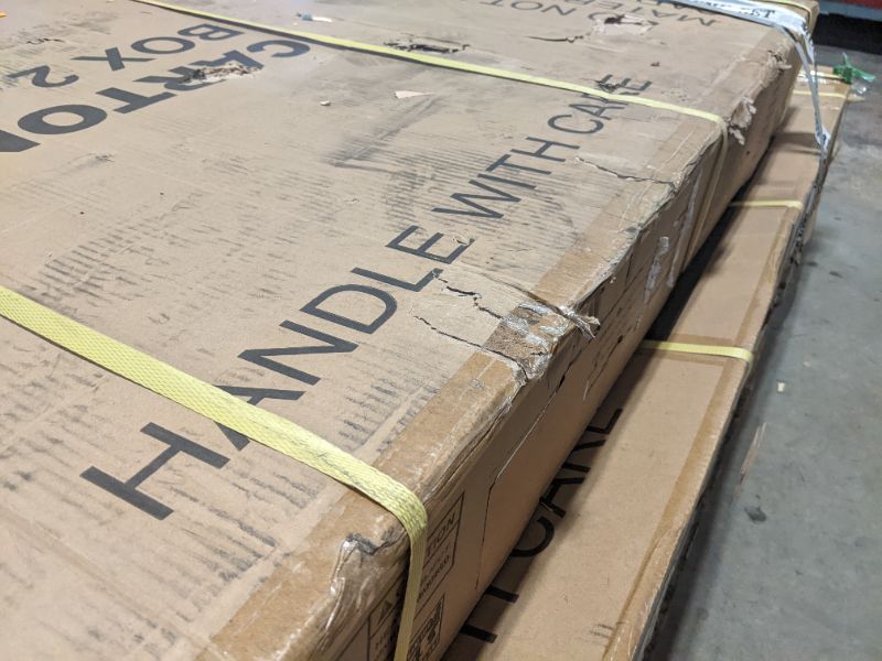 Photo 1 of Atomic 7' Hampton 3-in-1 Combination Table Includes Billiards, Table Tennis, and Dining Table with Dual Storage Bench Seating, Grey