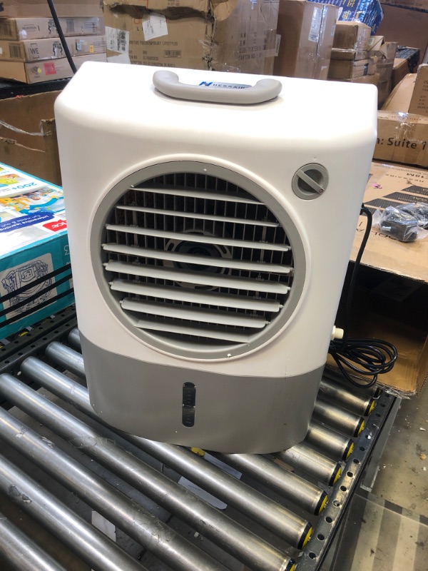 Photo 2 of HESSAIRE MC18M Portable Evaporative Cooler – Color May Vary, 1300 CFM, Cools 500 Square Feet , White
