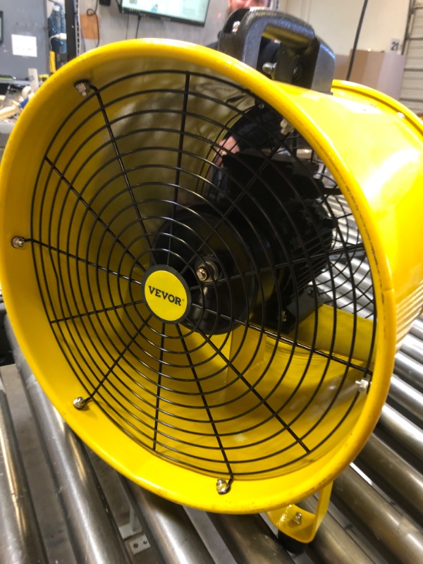 Photo 2 of BestEquip Utility Blower Fan, 16 Inches, 1100W 2160 & 3178 CFM High Velocity Ventilator w/ 16 ft/5 m Duct Hose, Portable Ventilation Fan, Fume Extractor for Exhausting & Ventilating at Home and Job Site
