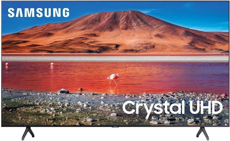 Photo 1 of Samsung 43-inch Class Crystal UHD TU-7000 Series - 4K UHD HDR Smart TV with Alexa Built-in (UN43TU7000FXZA, 2020 Model)
