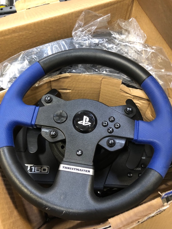 Photo 3 of Thrustmaster T150PS4WHEEL T150 Force Feedback Racing Wheel