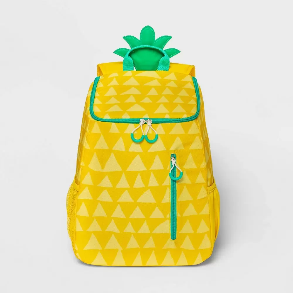 Photo 1 of 7.5qt Backpack Cooler Pineapple - Sun Squad 2 PACK 
