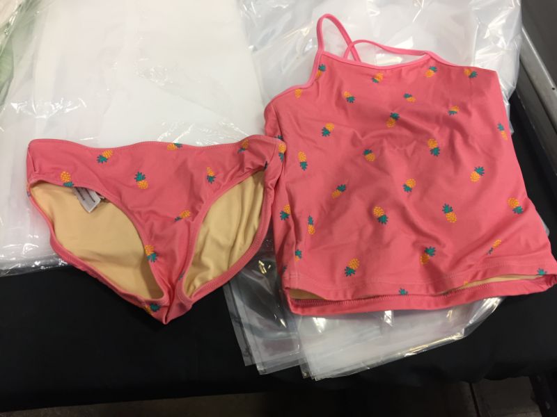 Photo 2 of Amazon Essentials Girls and Toddlers' 2-Piece Tankini Set SIZE 3T-4T
