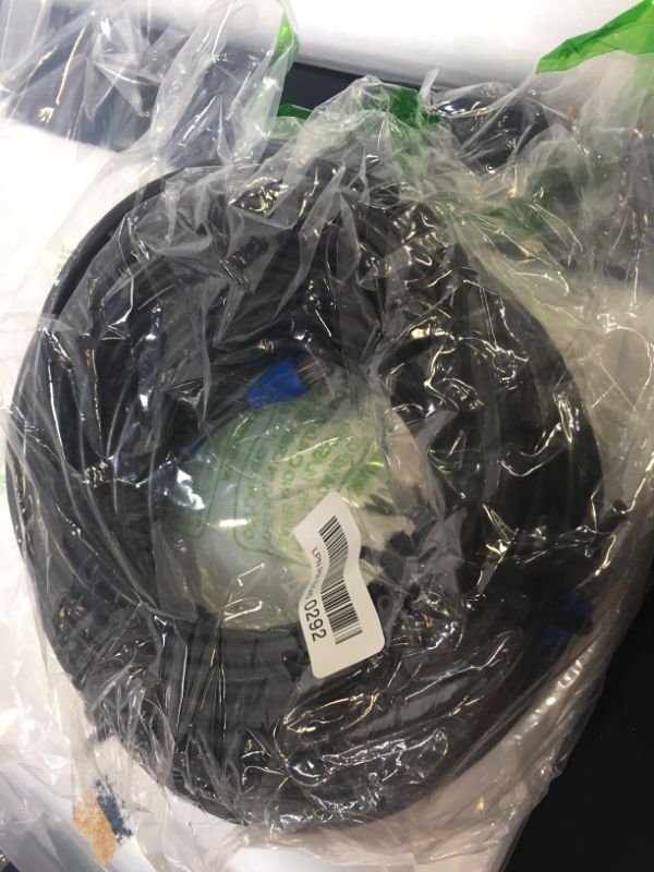 Photo 2 of Cat6 Outdoor Ethernet Cable 75 Feet, Conable Heavy Duty Internet Network LAN Cable, Supports Cat 6 Cat5e Cat5 Standard, Waterproof UV Resistant Douable Jacket, POE, Direct Burial with 25 Ties-75 ft
