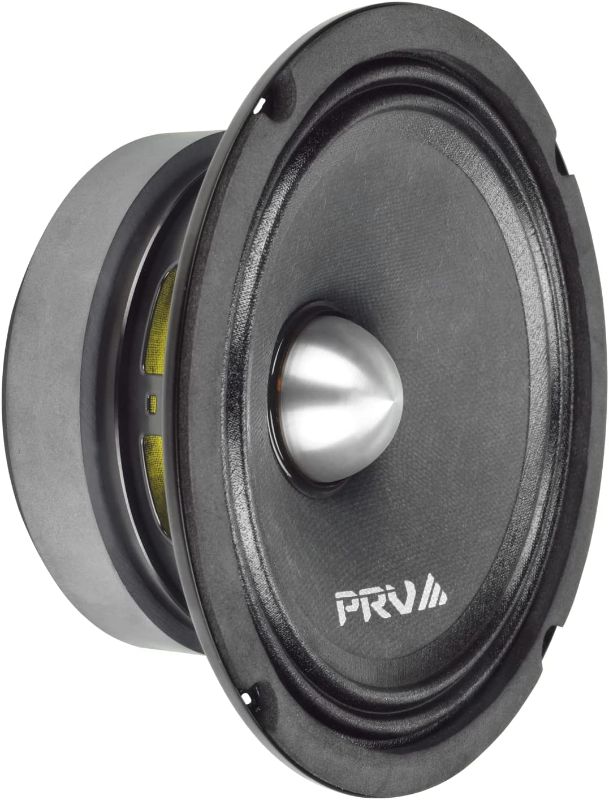 Photo 1 of PRV AUDIO 6.5 Inch Midrange Bullet Speaker 6MR400-4 Bullet, 4 Ohm High Performance Car Audio Loudspeaker, 400 Watts Program Power, 1.5 in Voice Coil 200 Watts RMS, High Output Sound (Single)
