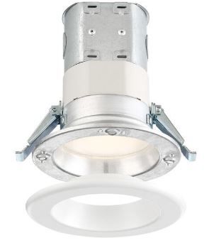 Photo 1 of White 10W 3500K 700 Lumen LED Recessed Light
