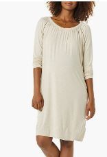 Photo 1 of Amazon Essentials Women's Ruched Neckline Maternity Dress  -- Size XXL -- 
