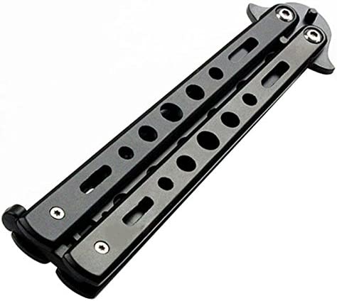 Photo 1 of  Metal Practice Butterfly Balisong Trainer Training Knife Dull Tool  --2 Pack --
