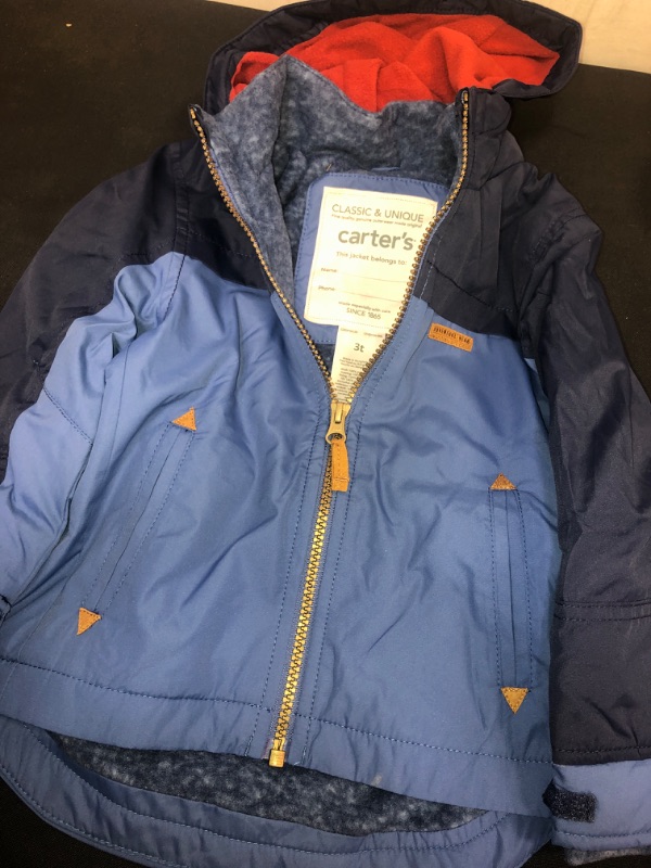 Photo 2 of Carter's Little Boys' Fleece Lined Jacket (Toddler/Kid), SIZE 3T