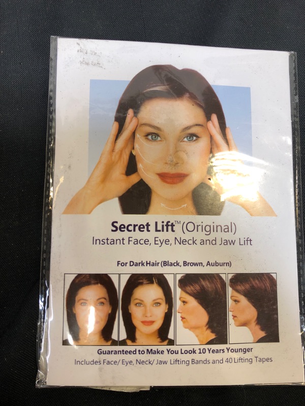 Photo 1 of 40 Piece Instant Face, Neck and Eye Lift Kit Lifting Tape and Bands