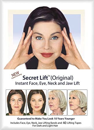 Photo 1 of 40 Piece Instant Face, Neck and Eye Lift Kit Lifting Tape and Bands