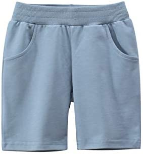 Photo 1 of Azalquat Toddler Boys Summer Knit Shorts with Pocket, Baby Pull-On Soft Active Shorts SIZE 2T