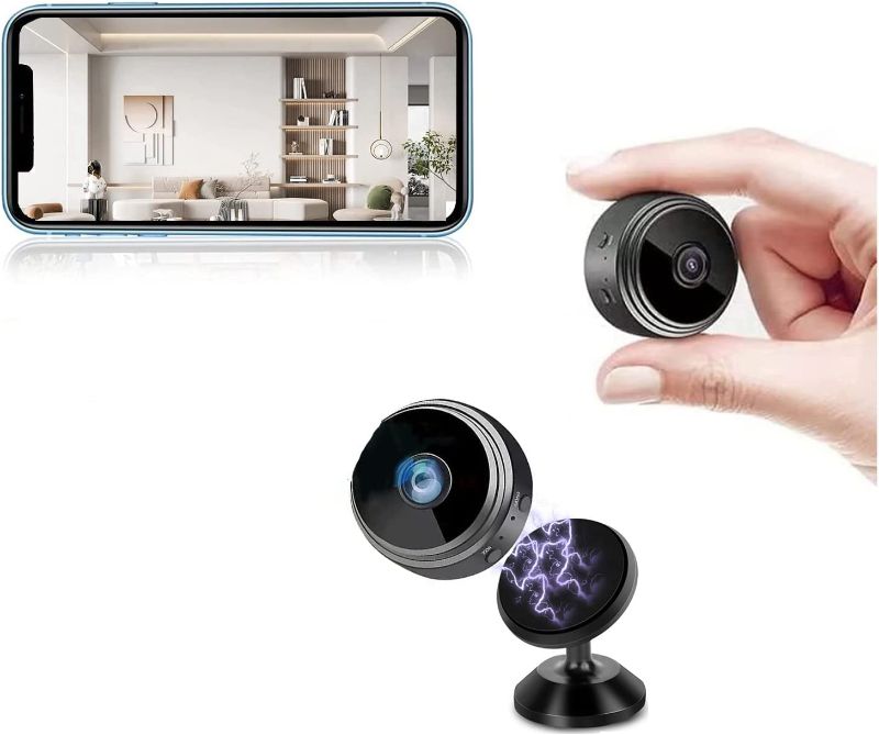 Photo 1 of WiFi Camera Indoor 1080P HD Security Camera Smart Baby Home Wireless Surveillance Camera with Audio Video and Phone APP Motion Detection for Pet/Baby
