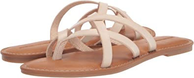 Photo 1 of Amazon Essentials Women's Strappy Slide Flat Sandal
LIGHT BEIGE
SIZE 8