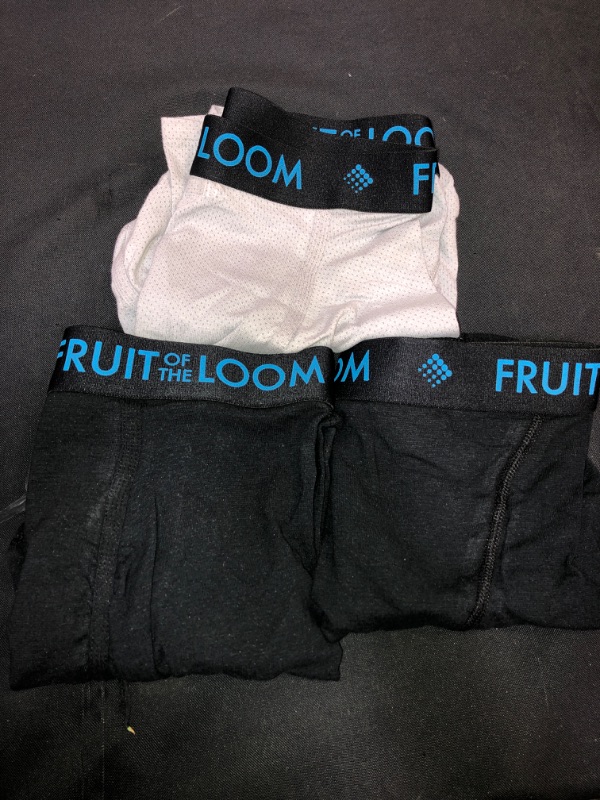 Photo 2 of Fruit of the Loom Men's Breathable Boxer Briefs (Regular and Big Man)