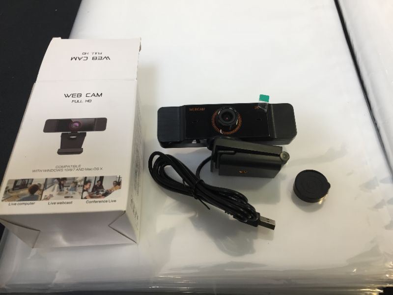Photo 2 of COLOYEE Webcam HD 1080P Web Camera, Streaming Camera with Cover Microphone Wide Angle for Recording, Calling, Conferencing, Gaming
