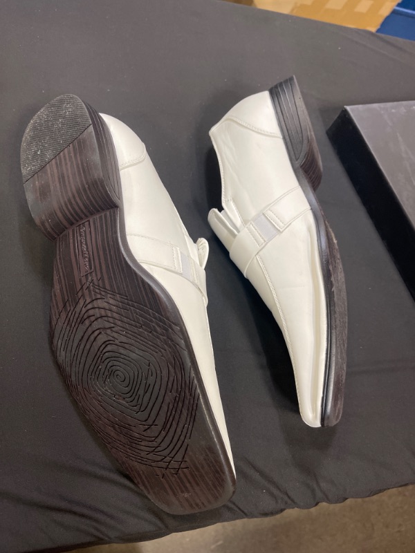 Photo 1 of Bruno Marc Men's Giorgio Leather Lined Dress Loafers Shoes (size 12)