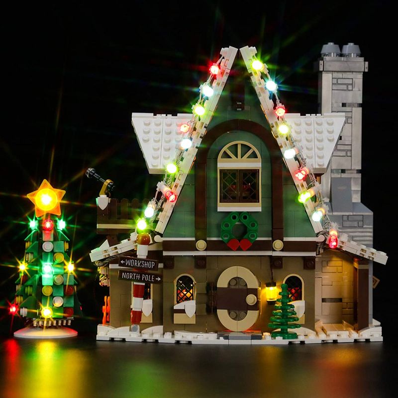 Photo 1 of BRIKSMAX Led Lighting Kit for Elf Club House - Compatible with Lego 10275 Building Blocks Model- Not Include The Lego Set
