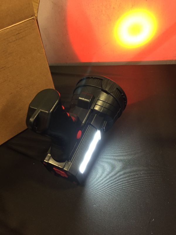 Photo 2 of BIGSUN Q953 10000mAh Rechargeable LED Spotlight