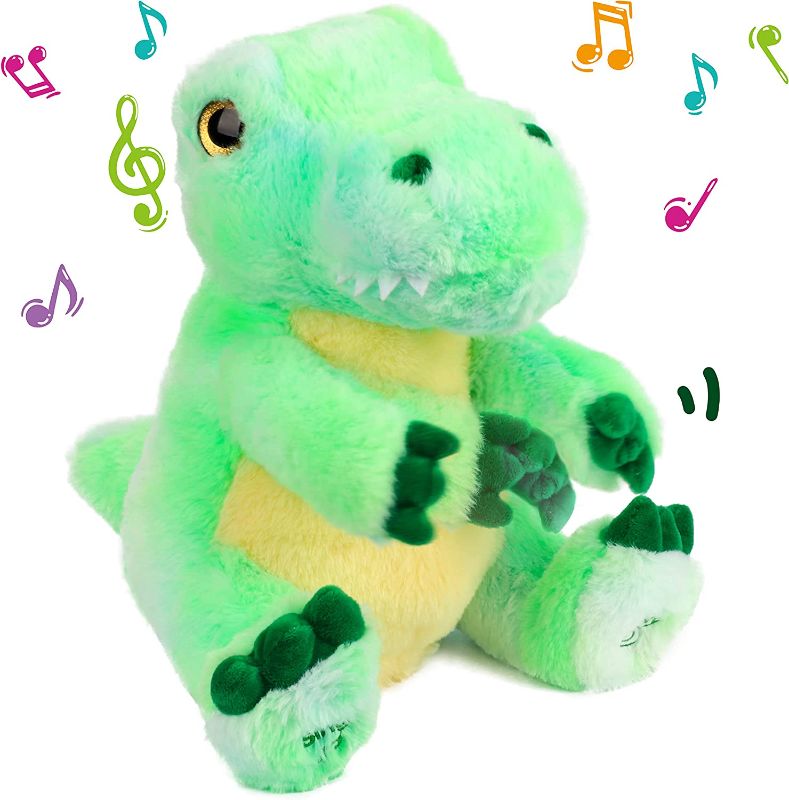 Photo 1 of Cuteoy Musical Clapping Electric T-Rex Dinosaur Plush 11''