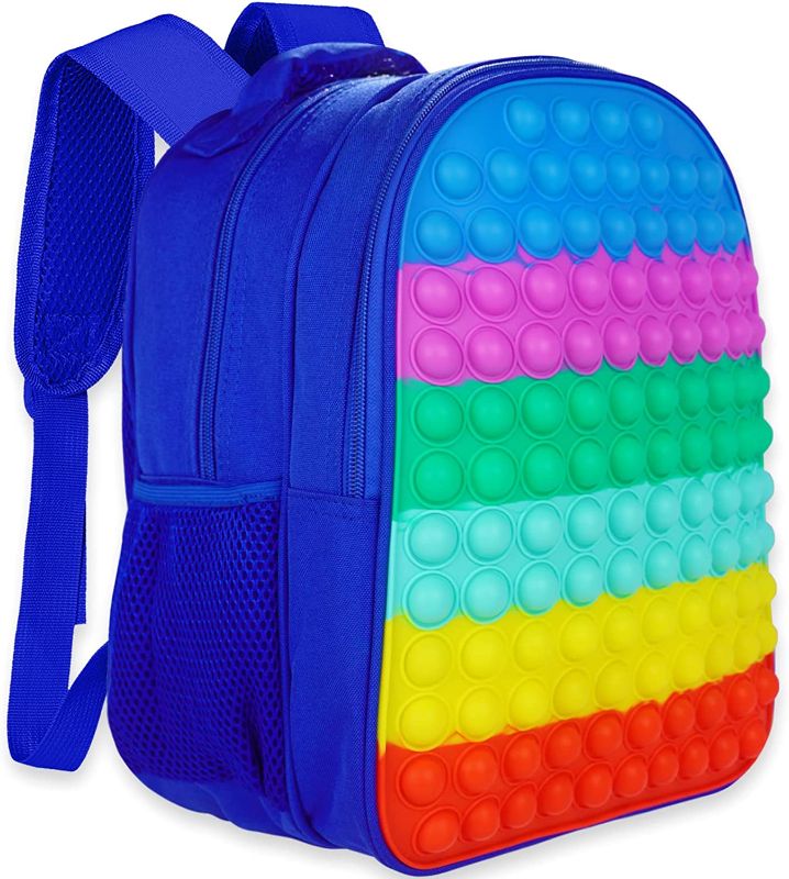 Photo 1 of Genovega Pop It Fidget Bubbles Backpack Toy 