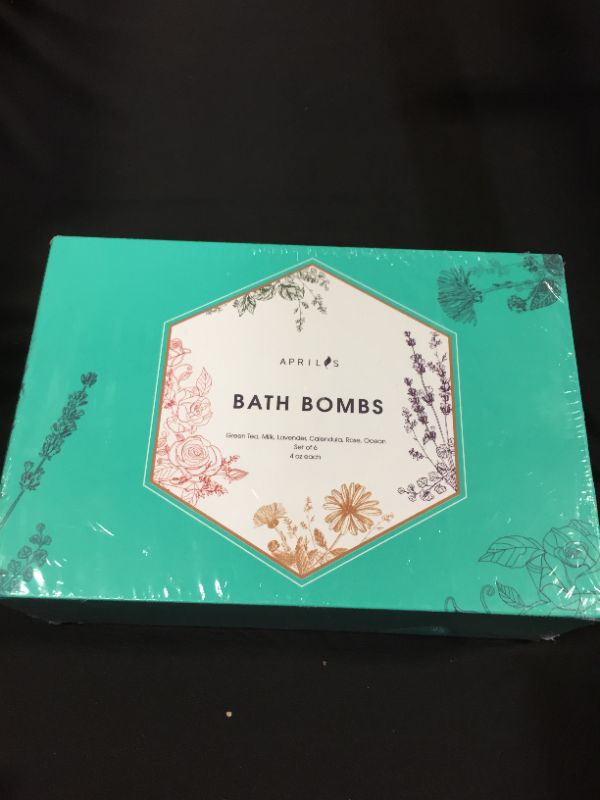 Photo 2 of APRILS BATH BOMBS GIFT SET ORGANIC & NATURAL