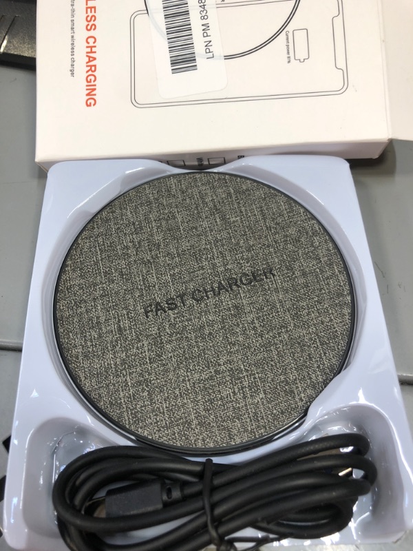 Photo 1 of Fast Wireless Charger,20W Max Qi-Certified Wireless Charging Pad Compatible with Apple iPhone 13/14/12/SE/11/X/XR,AirPods;FDGAO 15W Wireless Charge Mats for Samsung Galaxy/Note S21/S20/S9,Galaxy Buds