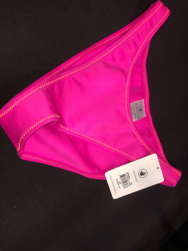 Photo 3 of Body Glove Women's 80's Straight Up High Leg Swimsuit Bikini Top SIZE SMALL 