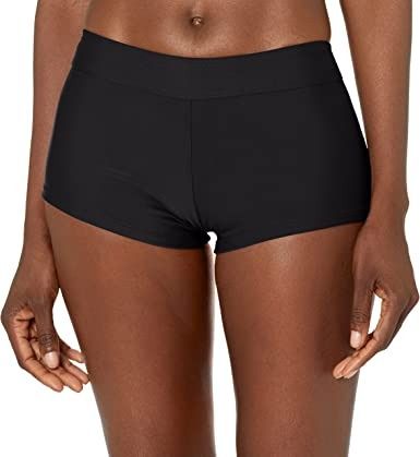 Photo 1 of Catalina Women's Boyshort Banded Bikini Swim Bottom Swimsuit SIZE S 