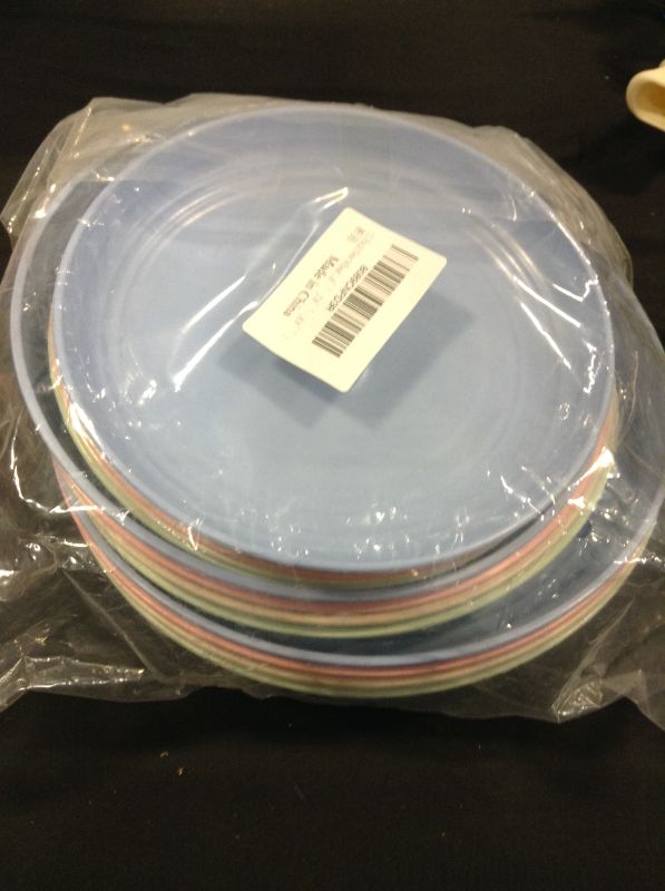 Photo 2 of 12 Pack New Wheat Straw Plates Set