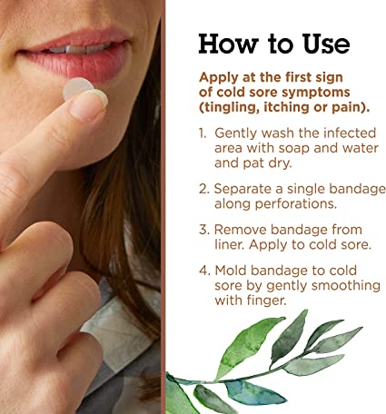 Photo 1 of Quantum Health Lip Clear Invisible Cold Sore Bandage, Fever Blister Patch - Patch Soothes and Protects, Hides Cold Sores, Helps Prevent Contamination, 12 Ct,  EXP: 07/2025
