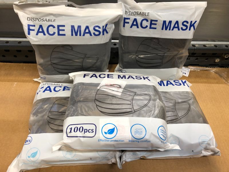 Photo 2 of 500Pcs Disposable Face Masks Pack