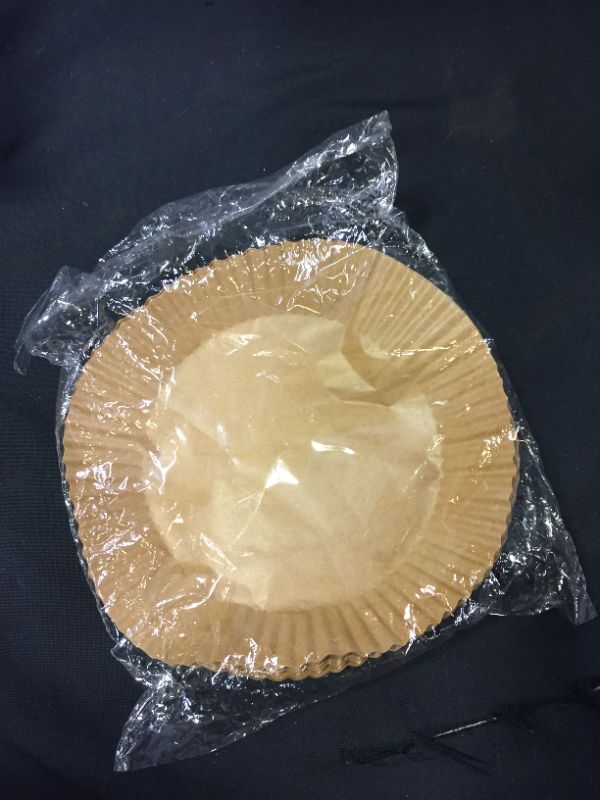 Photo 1 of AIR FRYER DISPOSABLE PAPER LINERS 100PCS 6.4 IN