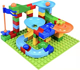 Photo 1 of Marble Run Building Blocks with Balls Classic Big Blocks Toy Kids Marble Race Track Toys for Kids, Educational Construction Toysfor Boys and Girls11
