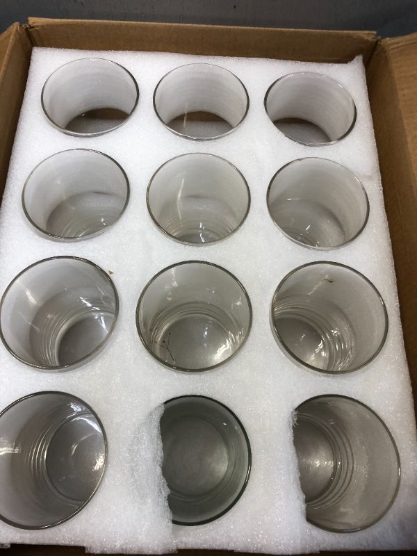 Photo 3 of 12 Pack Clear Glass Cylinder Vases