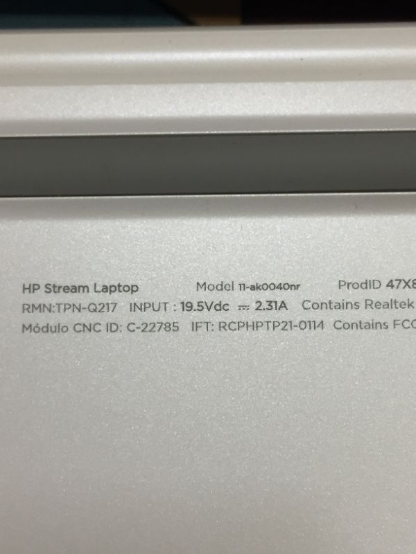 Photo 6 of HP Stream 11 Laptop, Intel Celeron N4020, 4 GB RAM, 64 GB Storage, 11.6” HD Anti-Glare Display, Windows 11, Long Battery Life, Thin & Portable, Includes Microsoft 365 (11-ak0040nr, 2021 Diamond White)
